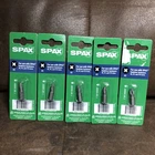5 Pack Spax Unidrive #2 Phillips 1" Insert Bit For #8, #9 And #10 Screws New. Price: $13.99.