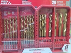 Milwaukee Tool 48-89-4672 Shockwave Impact Duty Red Helix Titanium Drill 29PC New. Price: $74.40.