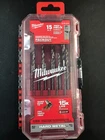 Milwaukee Tool 48-89-2370 15 Pc. Red Helix Cobalt Drill Bit Set New. Price: $34.95.