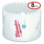 Milwaukee 49-56-0253 6" Hole Dozer Bi-metal Saw (8PACK) New. Price: $395.29.