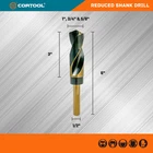3/4 Inch Drill Bit Reduced Shank High Speed Steel For Metal... New. Price: $16.95.