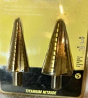 Warrior High Speed Steel Step Drills -titanium Nitride 2PC 60378 New 3/8". Price: $15.99.