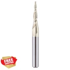 Spetool Tapered Ball Nose End Mill 1/4" Shank 1/32" Radius Zrn New. Price: $40.49.