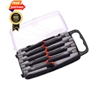 Edward Tools Precision Screwdriver Set With Storage Case - 9 Black New. Price: $15.99.