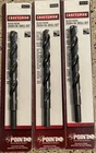 Lot 3PK Craftsman 966193 Black Oxide 29/64" Drill Bit Metal Sealed New. Price: $8.99.