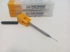 Morse Cutting Tools 46262 Ball Nose End Mill 0.015" DIAX0.022" Loc 21/2 Oal New. Price: $59.00.